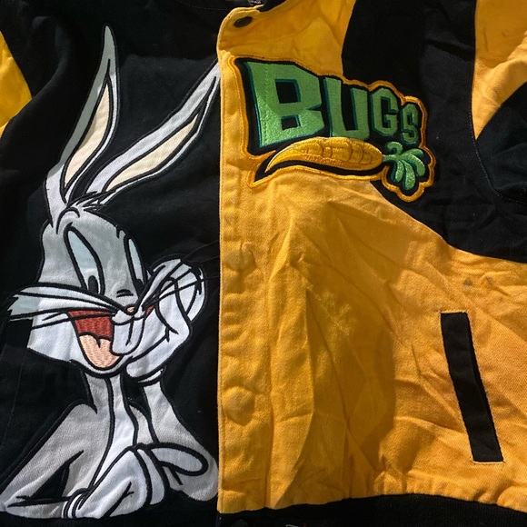 looney tunes kids jacket in good condition size 10-12 - Picture 6 of 6